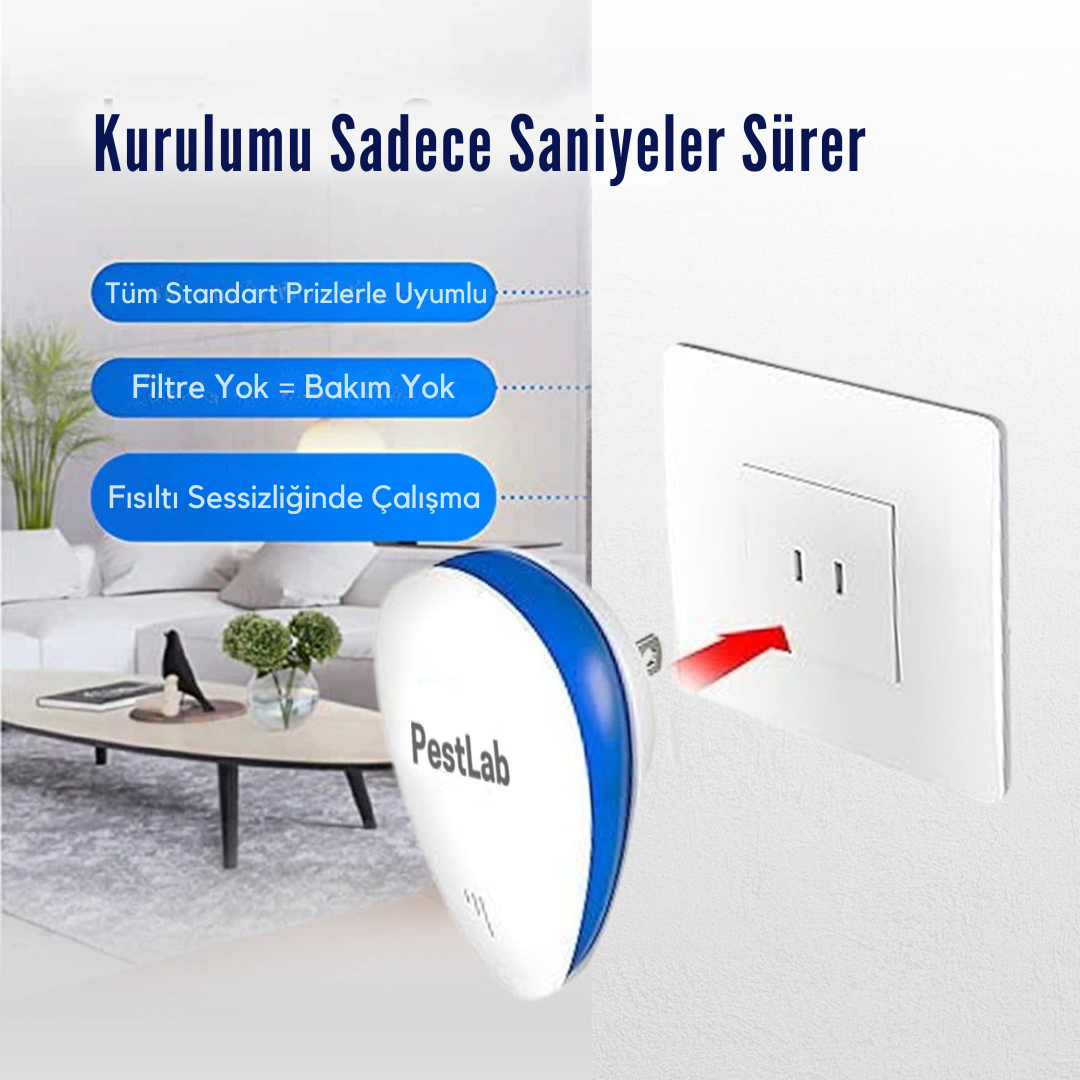 PestLab™ 2025 Geliştirilmiş Haşere Kovucu – Haşerelere Sonsuza Dek Elveda